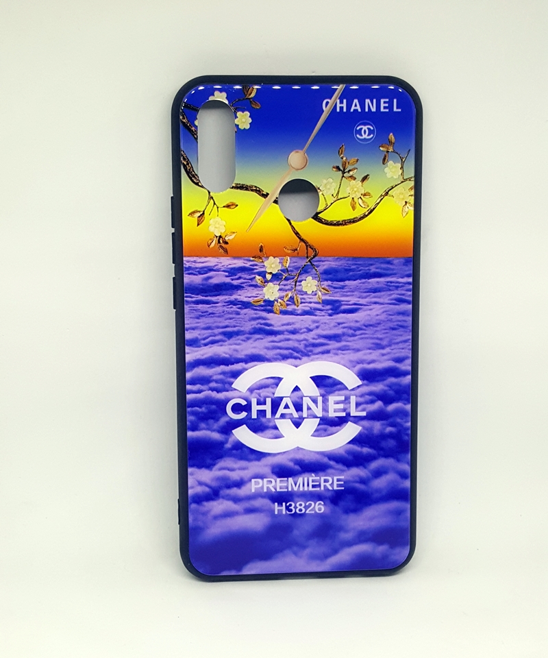 Накладка Glass Case для Huawei P Smart Plus небо і логотип-0